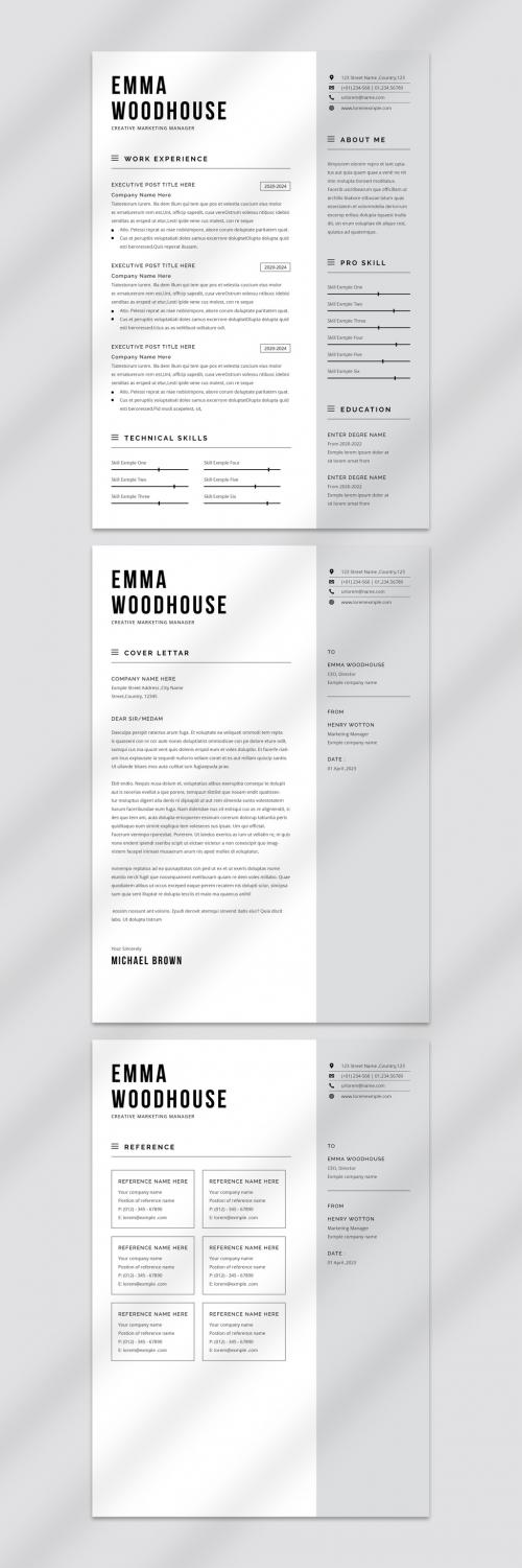 CV Resume Layout 591465594