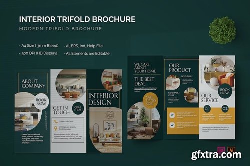 Interior - Trifold Brochure HANREFD