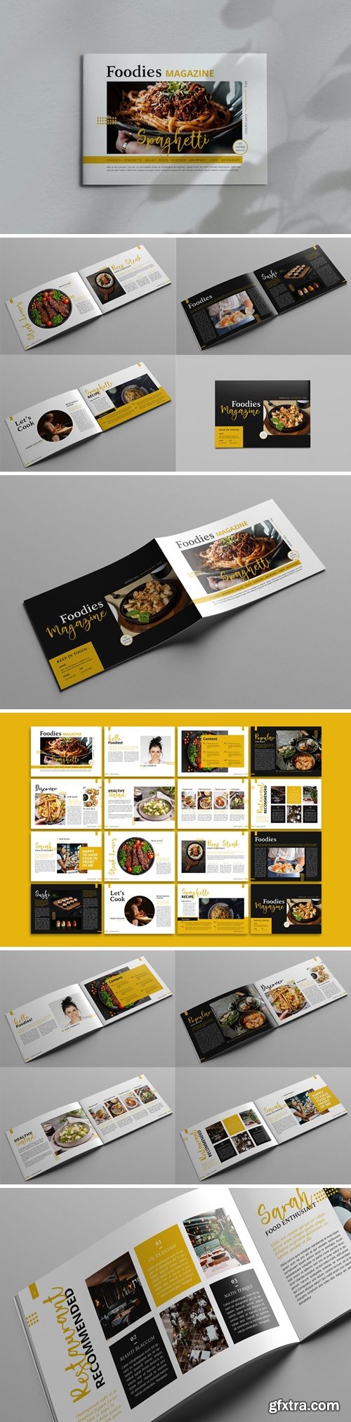 Foodies Magazine - Landscape Template PWAYW8W