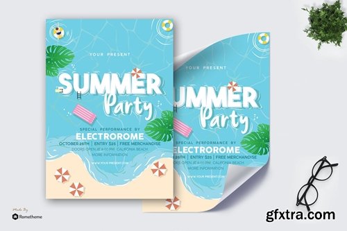 Summer Party - Poster AS 8W6XDKX