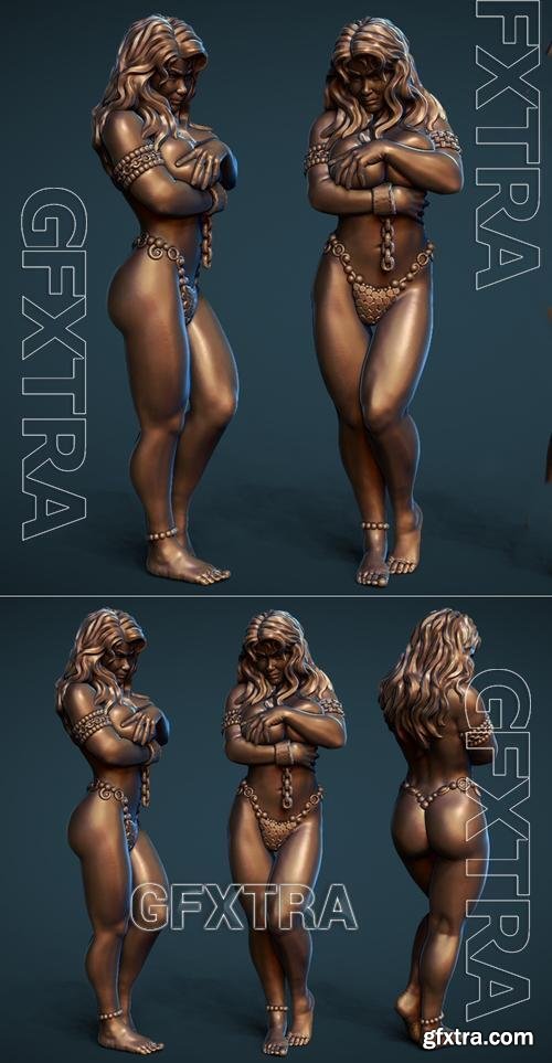 Slave girl &ndash; 3D Print Model
