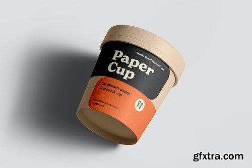 Cardboard Cup Mockup 2NGWQZC