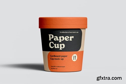 Cardboard Cup Mockup 2NGWQZC