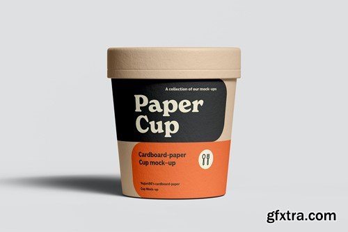 Cardboard Cup Mockup 2NGWQZC