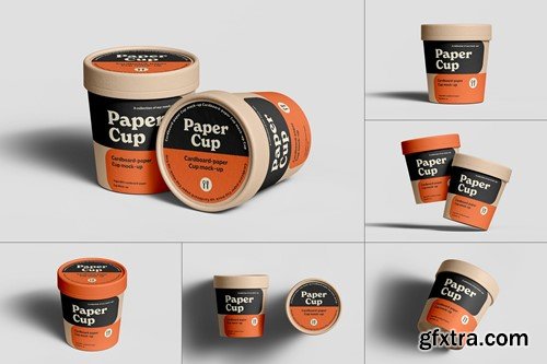 Cardboard Cup Mockup 2NGWQZC