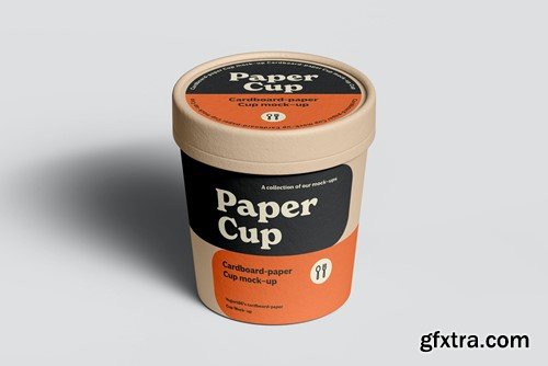 Cardboard Cup Mockup 2NGWQZC