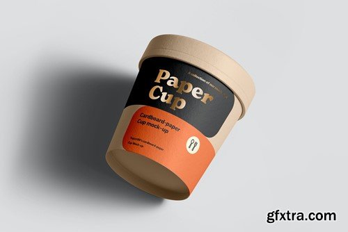 Cardboard Cup Mockup 2NGWQZC