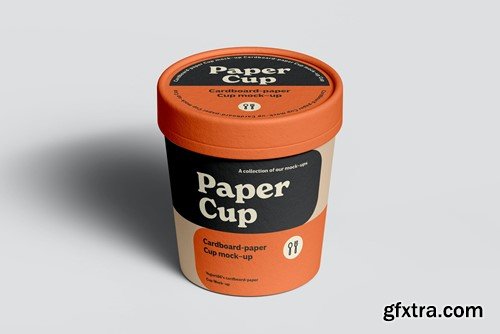 Cardboard Cup Mockup 2NGWQZC