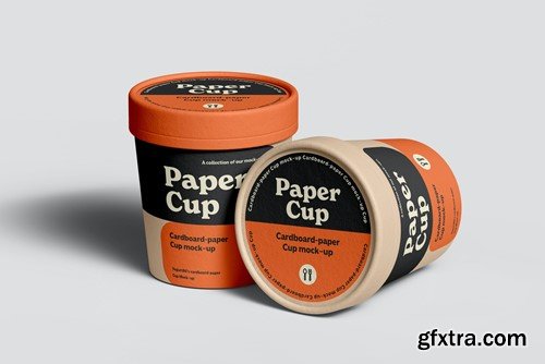 Cardboard Cup Mockup 2NGWQZC