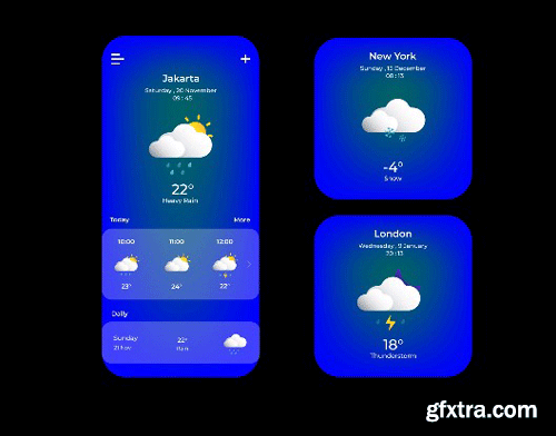 Weather Animated Icons Ui8.net