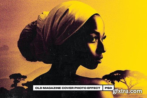 Old Magazine Cover Photo Effect EP4MS6U