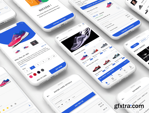 Sneaker Store - App Ui Kit Ui8.net