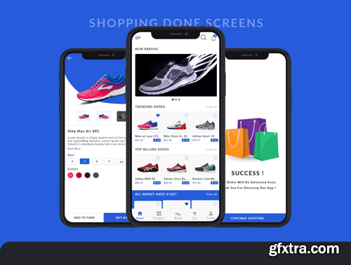 Sneaker Store - App Ui Kit Ui8.net