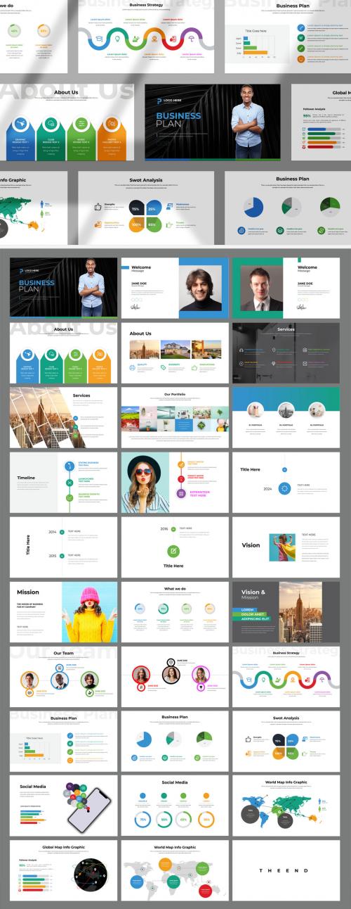 Business Plan Presentation Layout 567342852