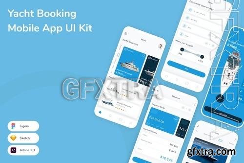 Yacht Booking Mobile App UI Kit 6SWY972