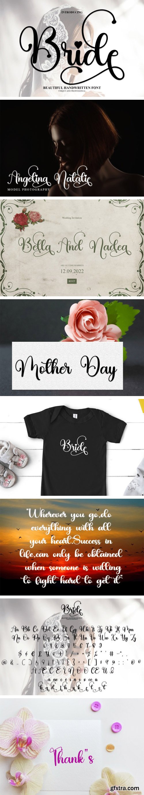 Bride Typeface