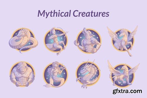 Mythical Creatures 7CJ4ESA