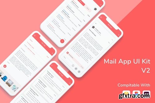 Mail App UI Kit V2 2H6NMUX