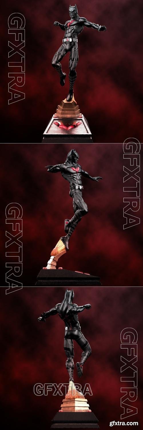 Fanart Batman Beyond Statue &ndash; 3D Print Model