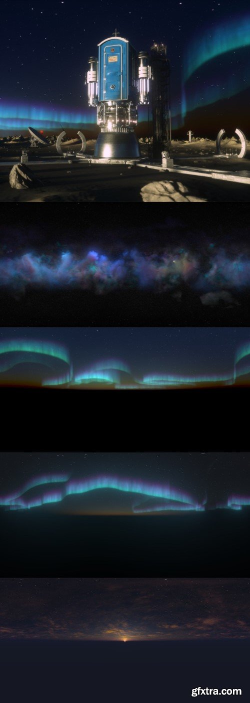 GreyScaleGorilla - HDRI Collection Night Skies