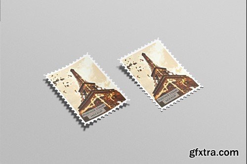 Postage Stamp Mockup PCVATB4