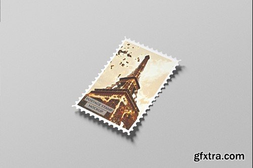 Postage Stamp Mockup PCVATB4