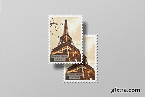 Postage Stamp Mockup PCVATB4