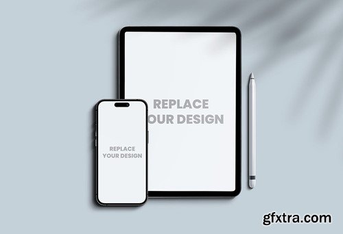 Smartphone and Tablet - Screen Mockup E6GHD6C
