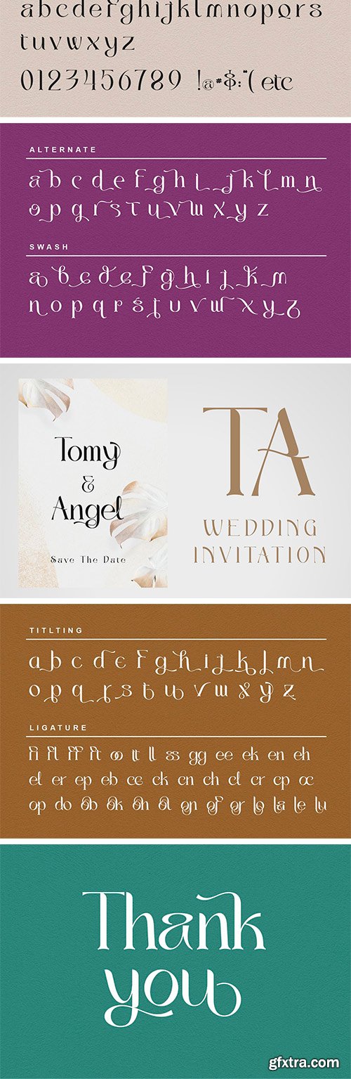 Cartia Typeface