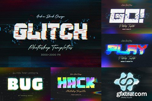 Glitch Text or Logo Effects TM65FSH