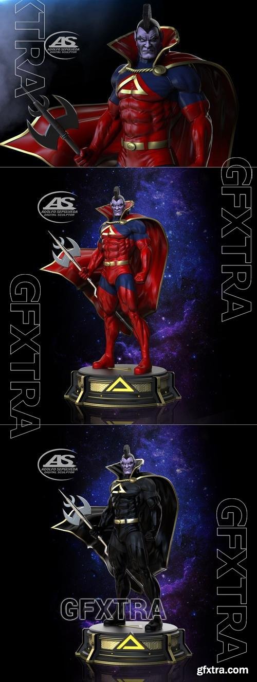 Gladiator Marvel statue &ndash; 3D Print Model