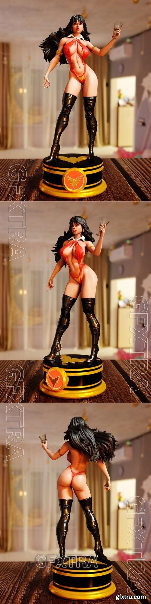 Vampirella 02 &ndash; 3D Print Model