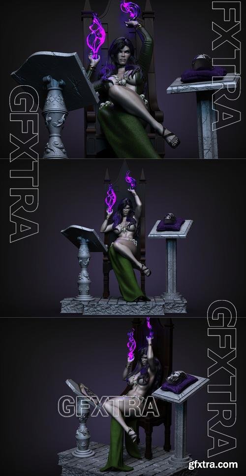 Marvel Comics Morgan Le Fay &ndash; 3D Print Model