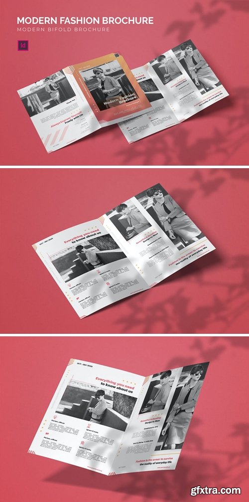 Modern Fashion - Bifold Brochure EKRY62Q