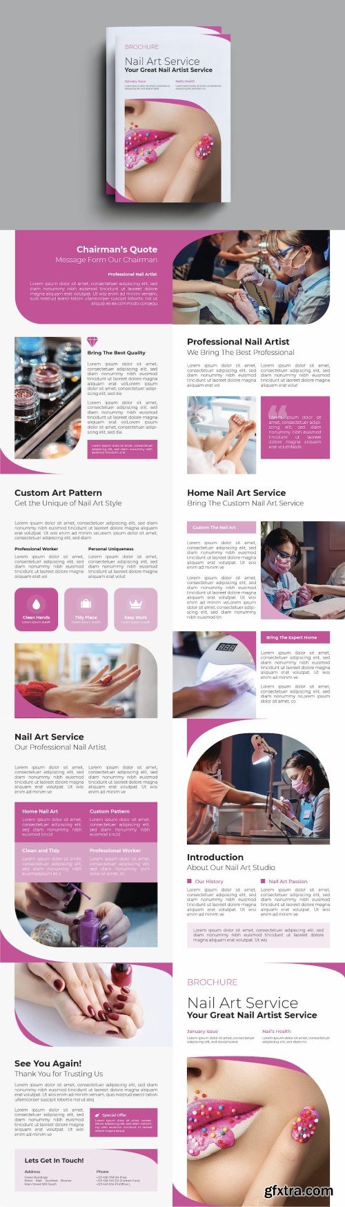 Nail Art Brochure