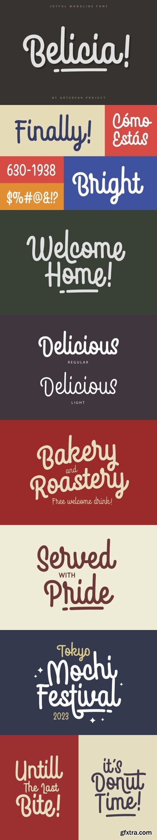 Belicia! Font