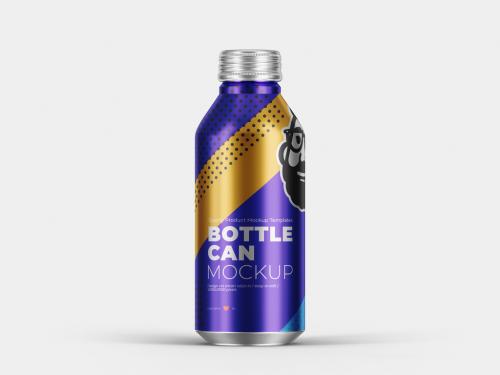 Aluminium Bottle Can Mockup 573496691