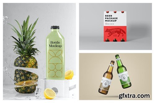 Bottle Mockups vol.4 6P2TLNQ