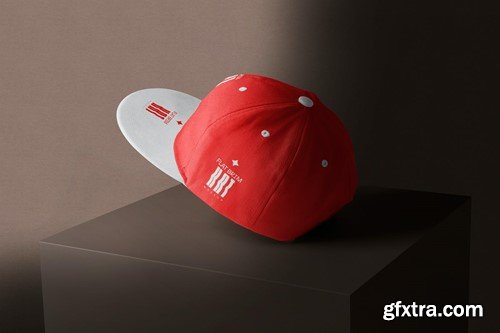 Flat Brim Hat Mockups RSKQ46G