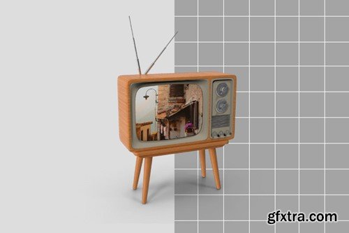 Classic TV Mockup JQ8R8NP