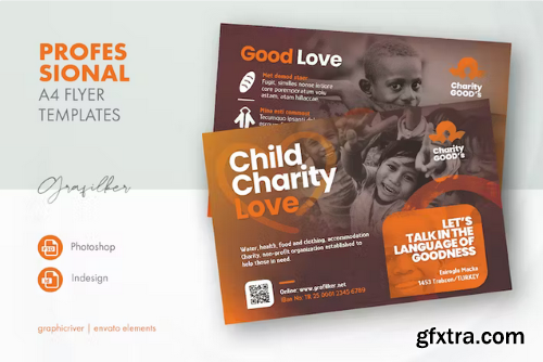 Charity Postcard Templates