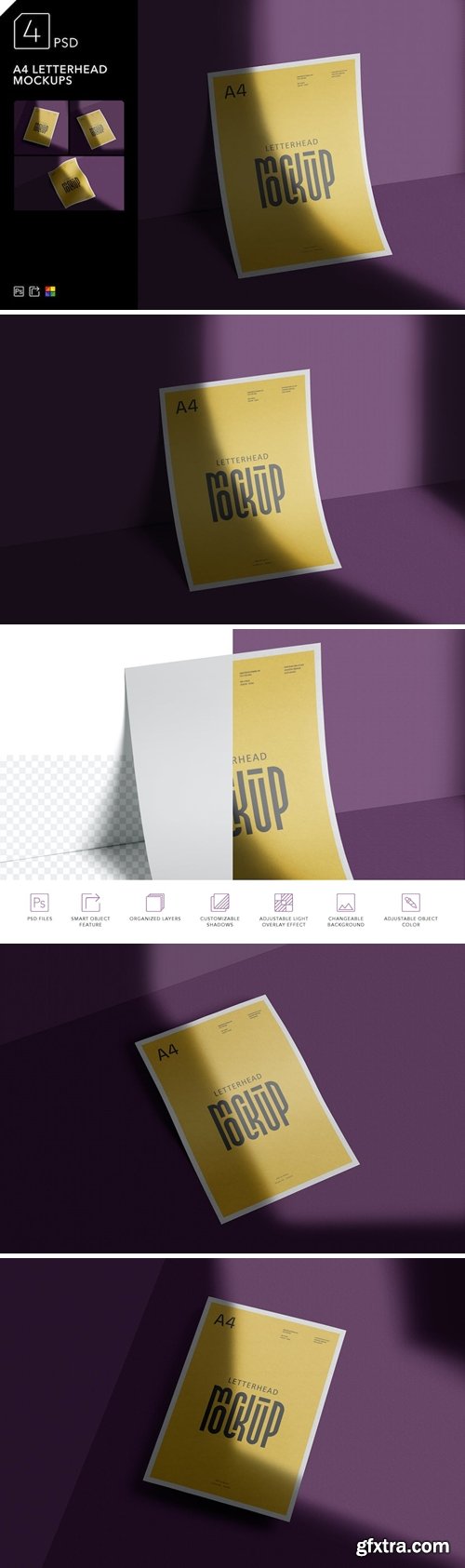 A4 Letterhead Mockups LL9AYEV