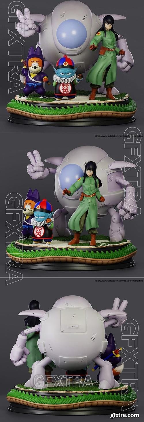 Dragon Ball Gang Pilaf &ndash; 3D Print Model