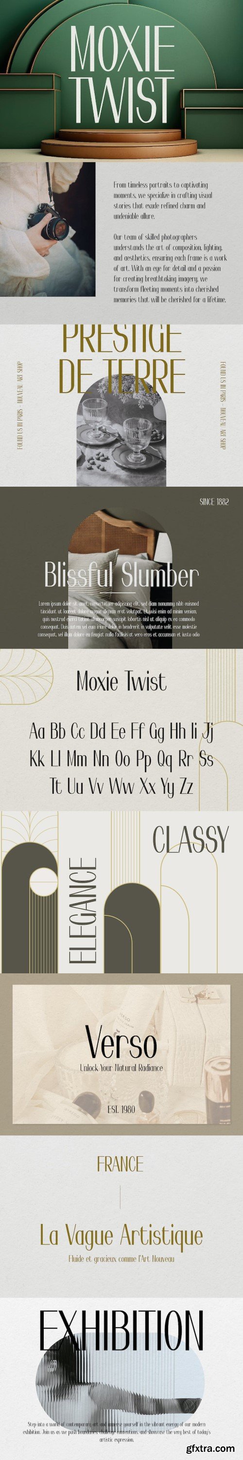 Moxie Twist - 1930s Typeface