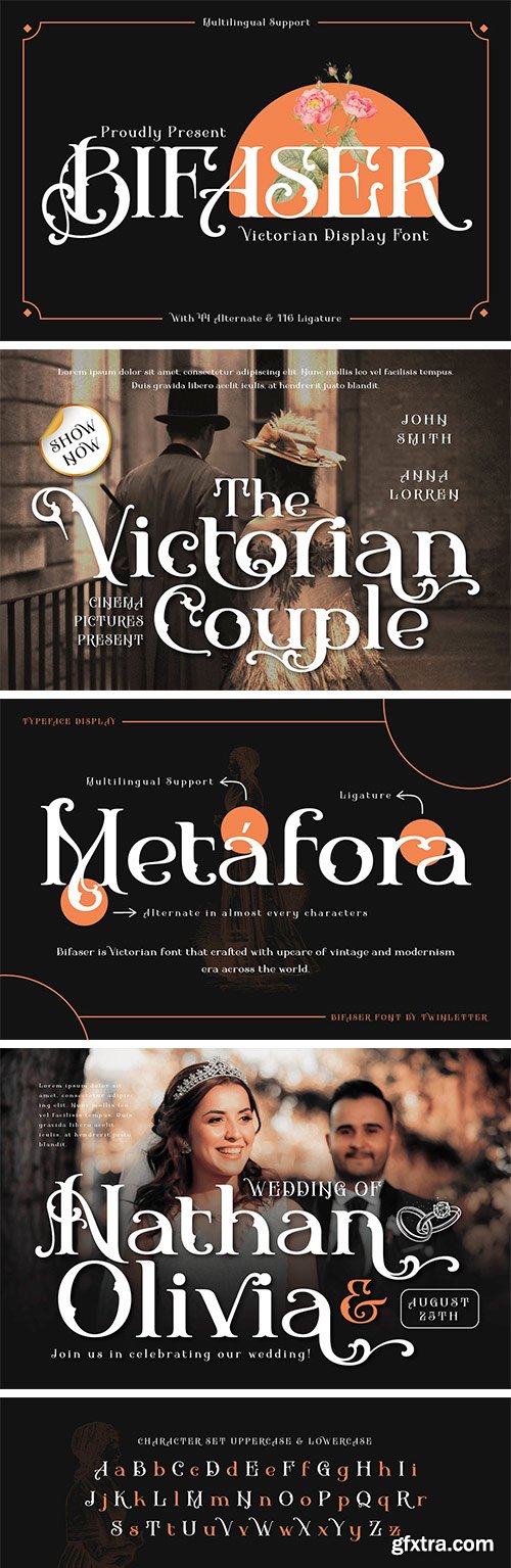 BIFASER &ndash; Victorian Font