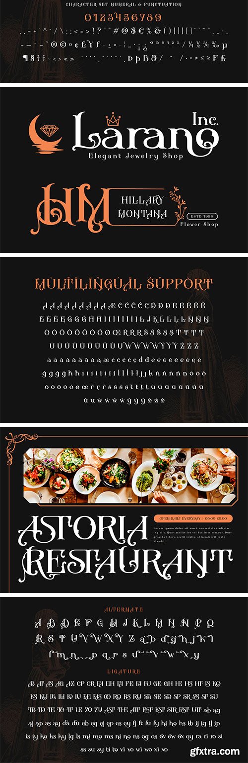 BIFASER &ndash; Victorian Font