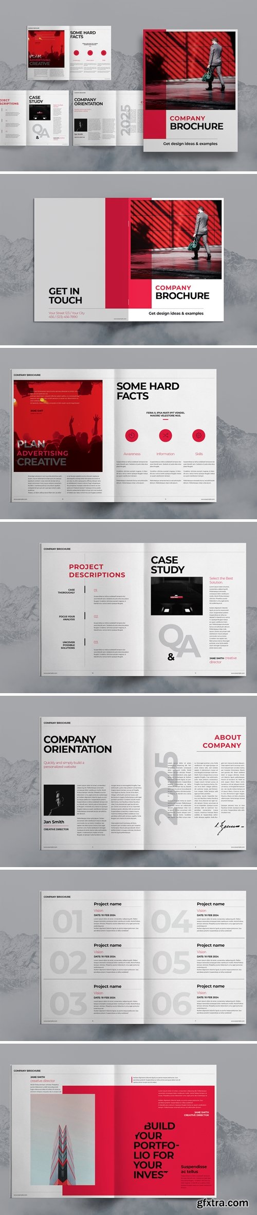 Company Brochure Template VQW4C62