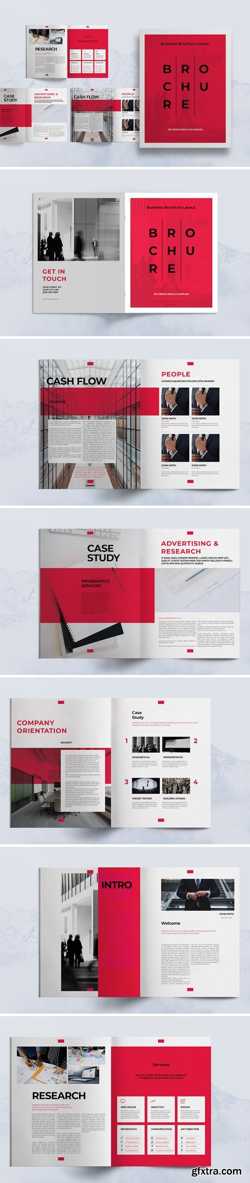 Red Business Brochure Template TWQ4KJM