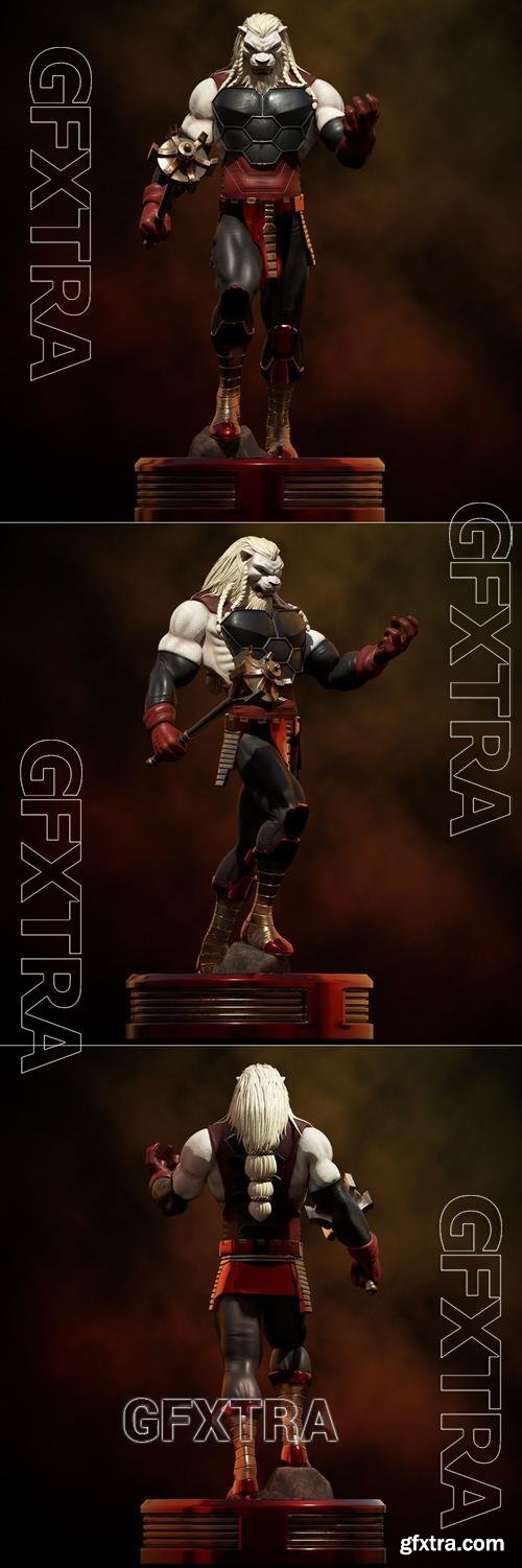 Fanart Battle Beast Statue &ndash; 3D Print Model