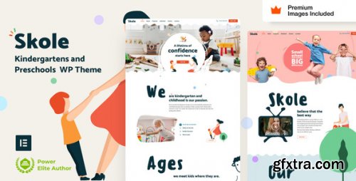 Themeforest - Skole - Children Kindergarten WordPress Theme 26875770 v10.1 - Nulled